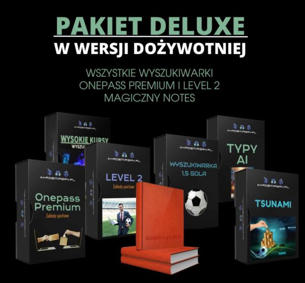 PAKIET DELUXE WSZYSTKIE WYSZUKIWARKI + OnePass Premium + Level 2 + Magiczny Notes